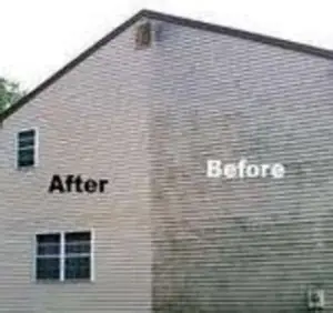 Wall Bleach Washing Example